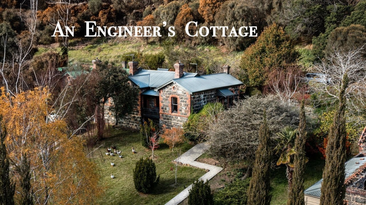 Inside A Historic Bluestone Manor Overlooking The Mighty Esk River in Northern Tasmania | House tour