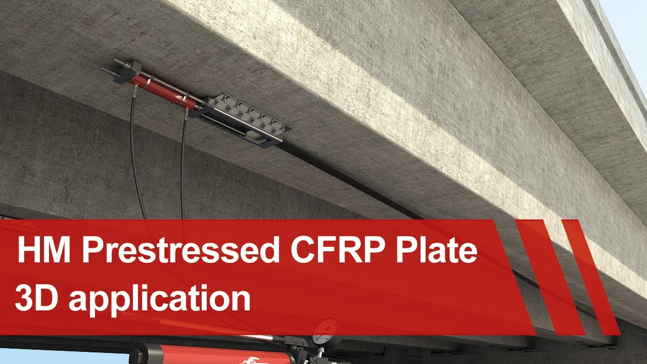 Application Process of Horse Prestress Carbon Fiber CFRP Plate System