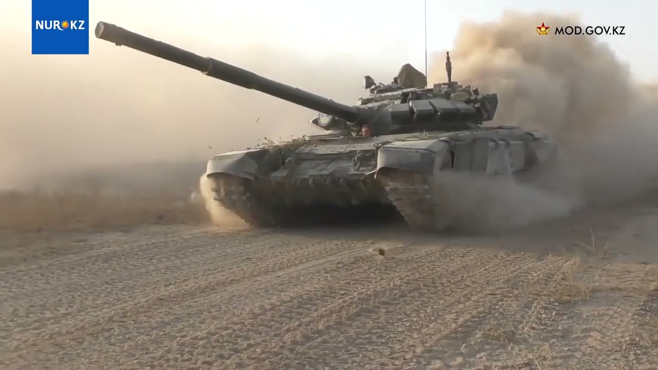 На казахстанские танки ставили старые двигатели