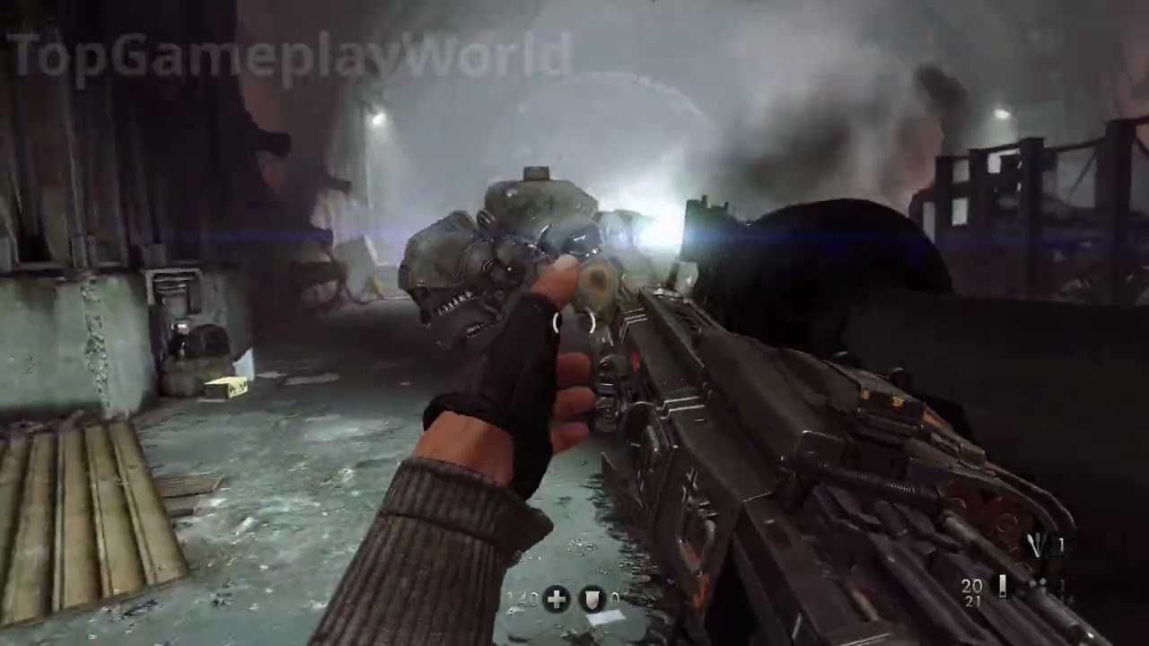 How to defeat the Panzerhund Metal Dog Under Attack Wolfenstein The New Order