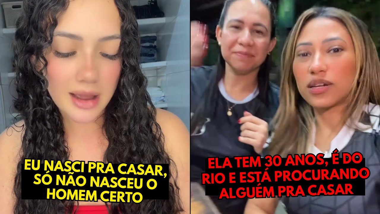 Mulheres Desesperadas Por Falta De Homens Est&atilde;o Tendo Que Apelar Pro Tik Tok