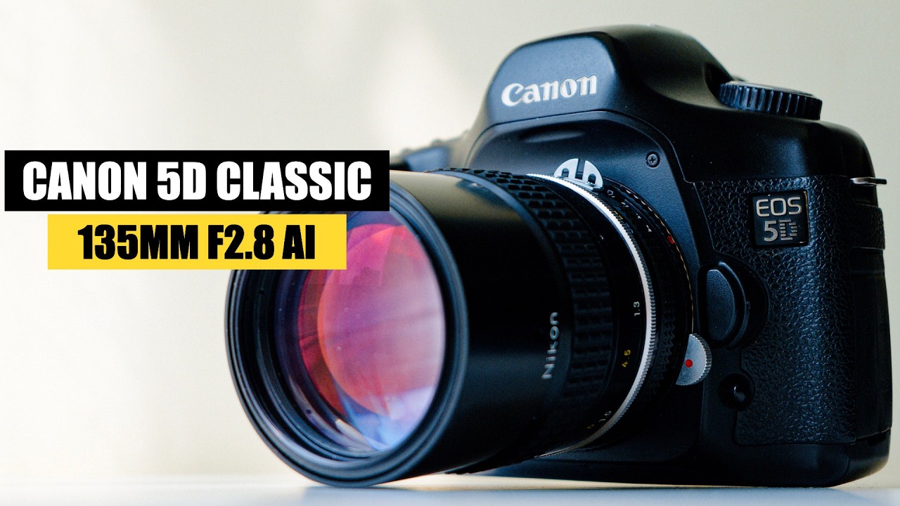 Canon 5D Classic + Nikon 135mm F2.8 AI (2026)