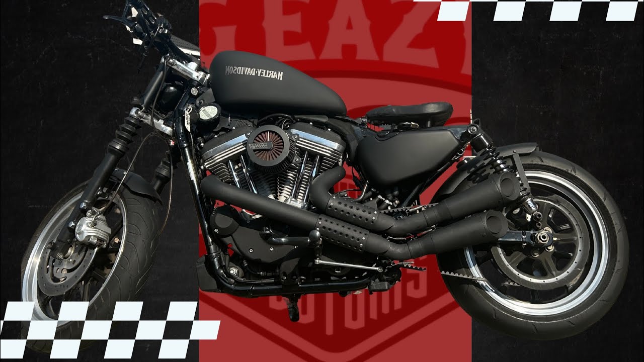 Harley Davidson 883 Custom Built.
