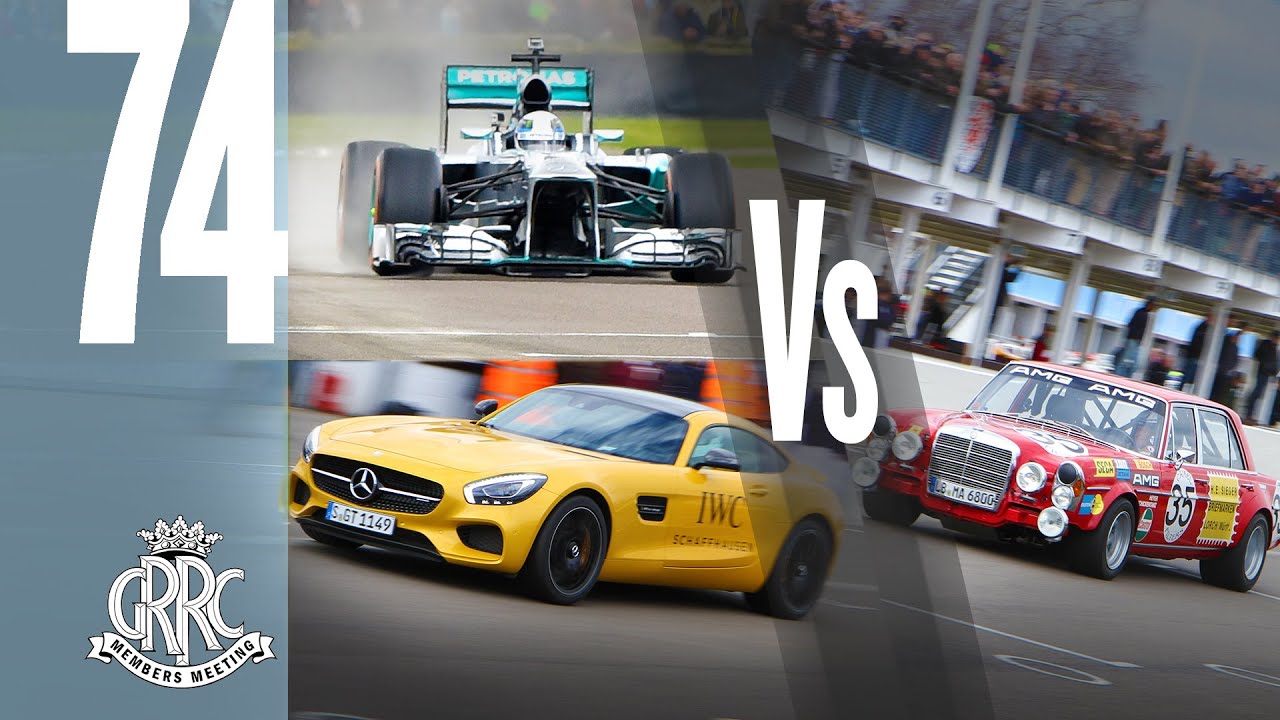 F1 v AMG GT v 'Red pig' Shootout - IWC Moment