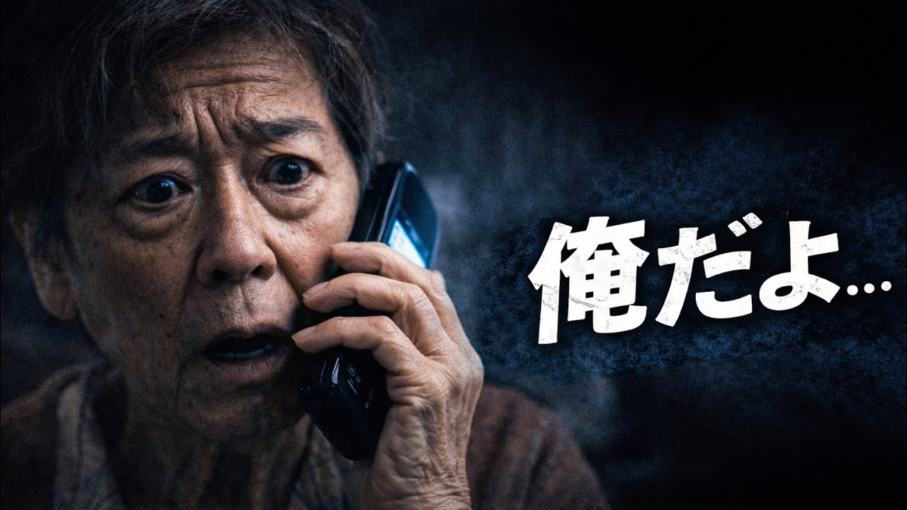 夜9時の電話「バアバ…俺だよ」その後の一言が怖かった