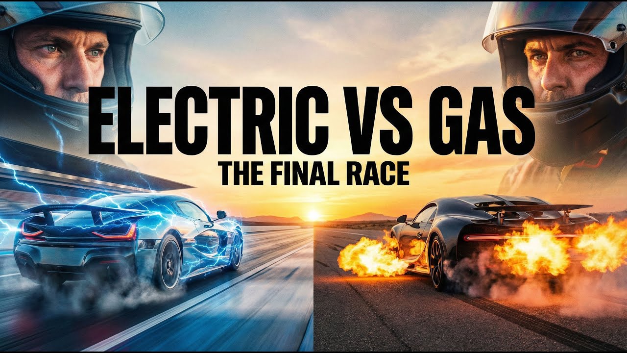 Electric vs Gas Supercar Drag Race The Ultimate S