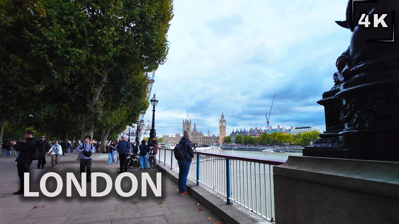🇬🇧 The Most Beautiful Walk in London (Autumn 2025)