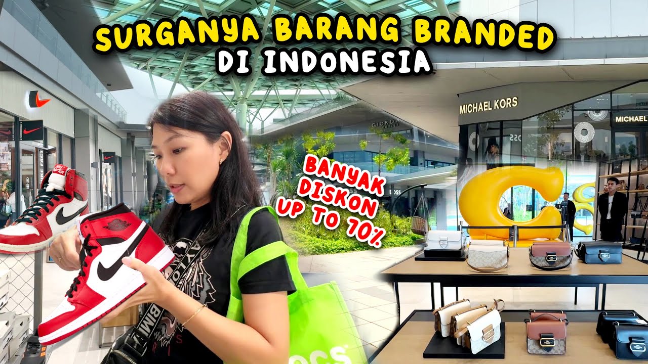 THE GRAND OUTLET KARAWANG, THE BIGGEST LUXURY OUTLET IN INDONESIA || JOVELYN MICHELLE FAMILY