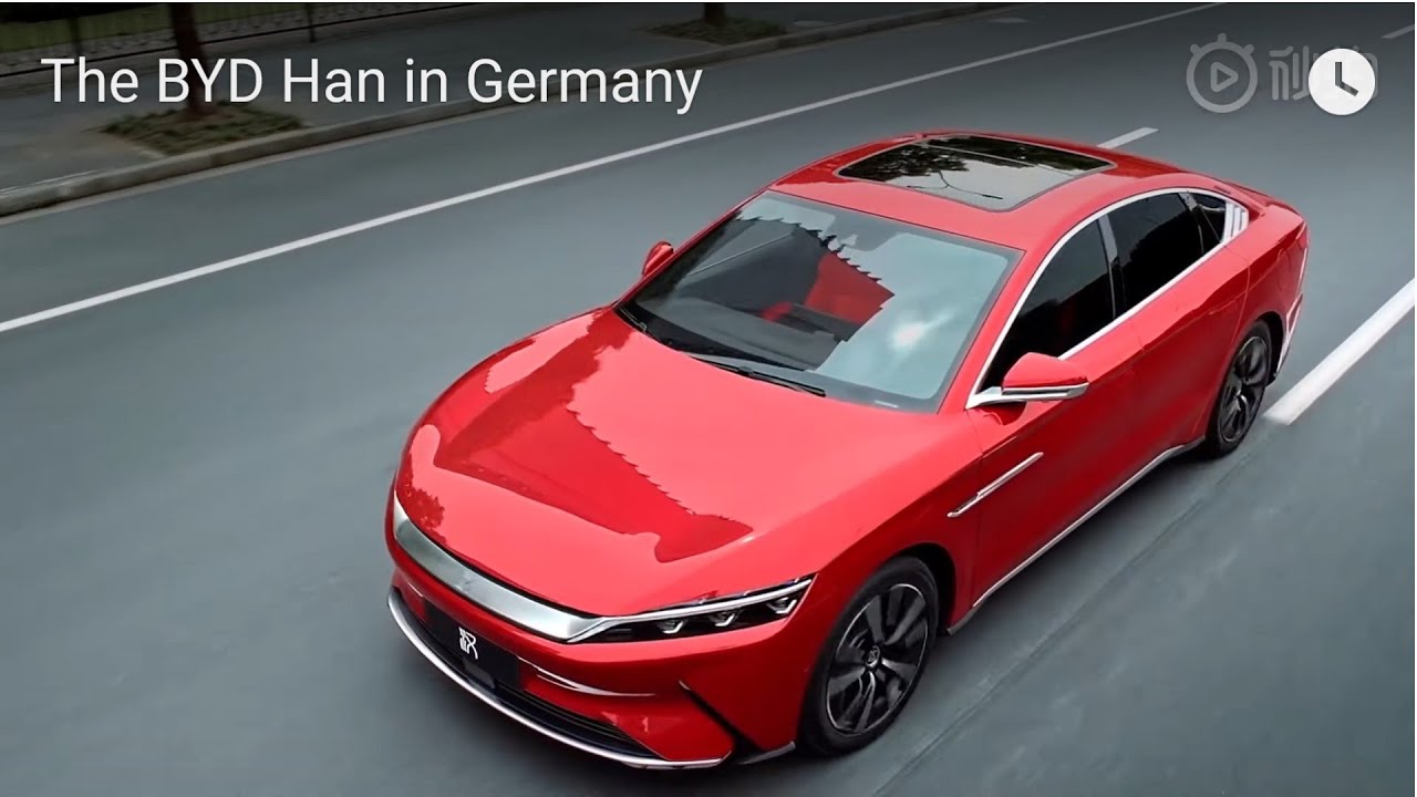 The BYD Han in Germany