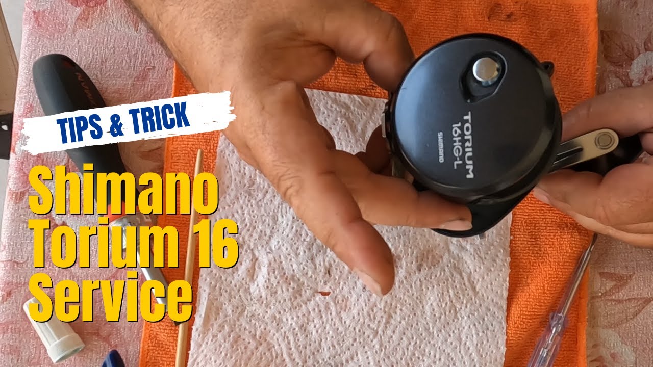 Shimano Torium 16. Πρώτο Service !!!!