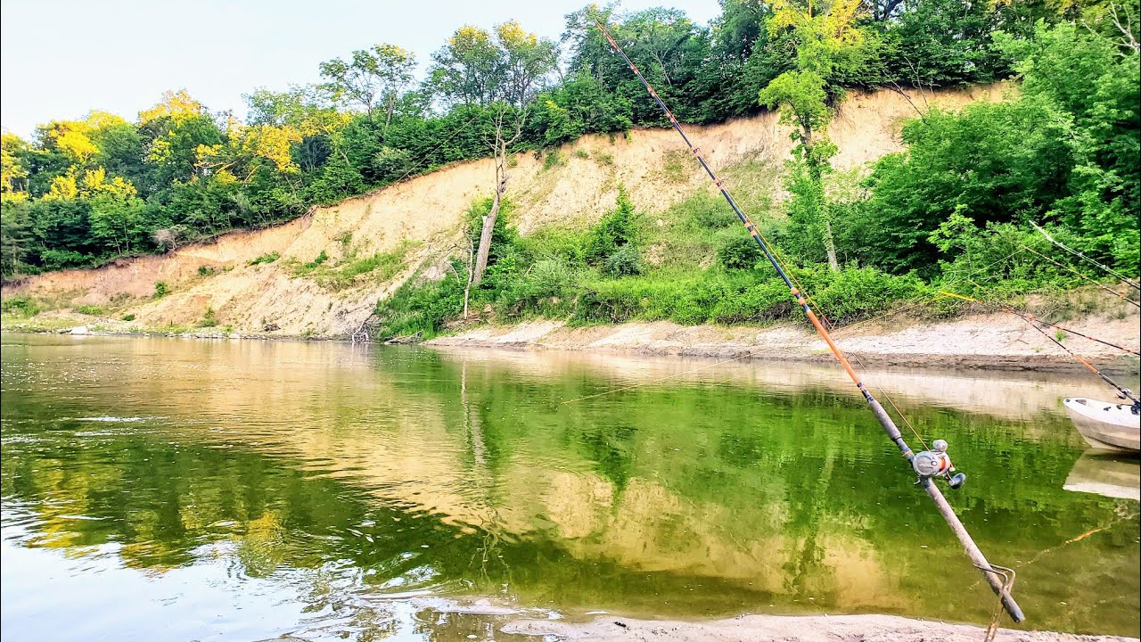 Catching MONSTERS From Under a GIANT Cutbank! (Bank Fishing)