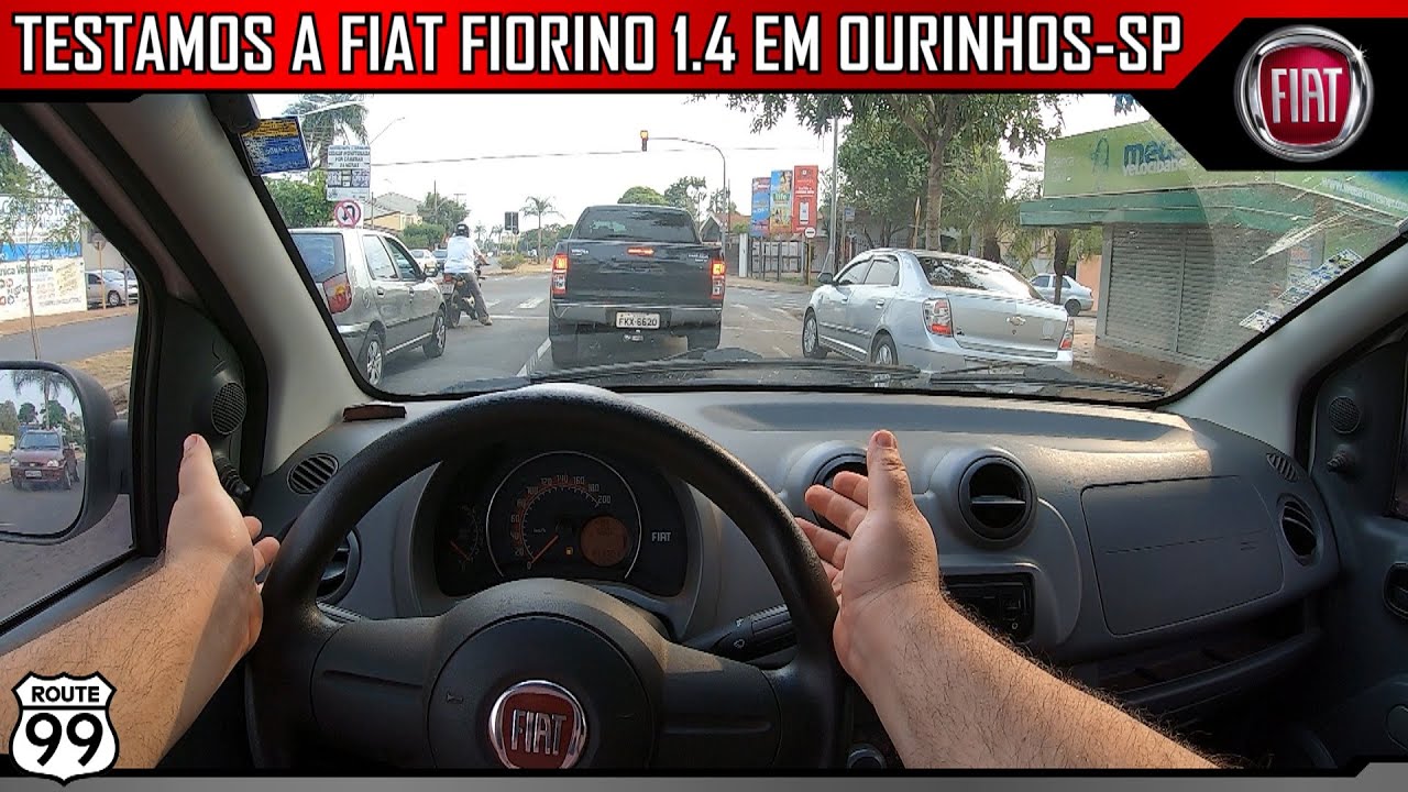 TESTANDO A FIAT FIORINO 1.4 EM OURINHOS-SP | CANAL ROUTE 99