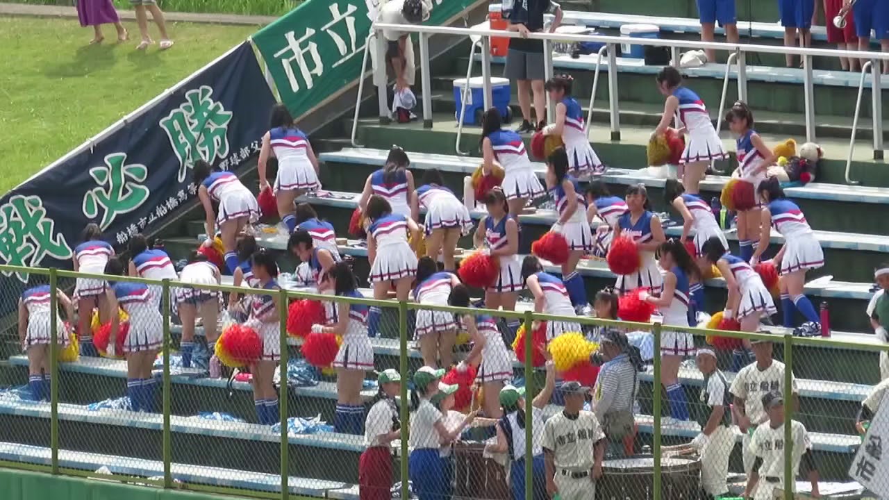 市船 野球応援 市船カモン♪市船ソウル♪勝ちロコ！
