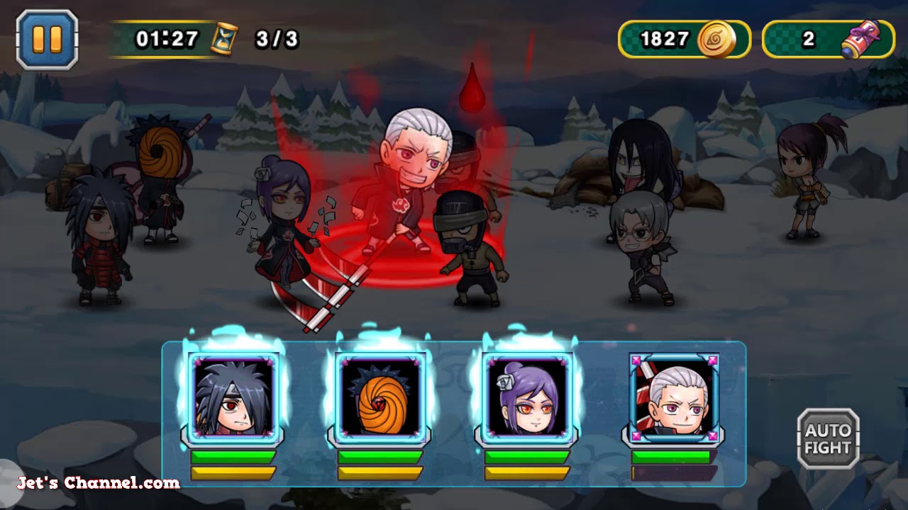 Upgrade Hidan to Kage (Game Naruto) | Ninja Rebirth - Monster Legend | Jet's Channel