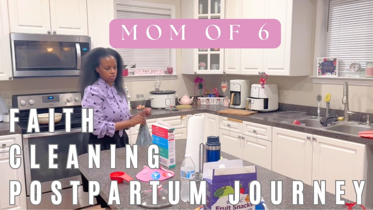 Realistic Day in the Life | Mom of 6 Faith, Cleaning, Encouragement & Healthy Habits