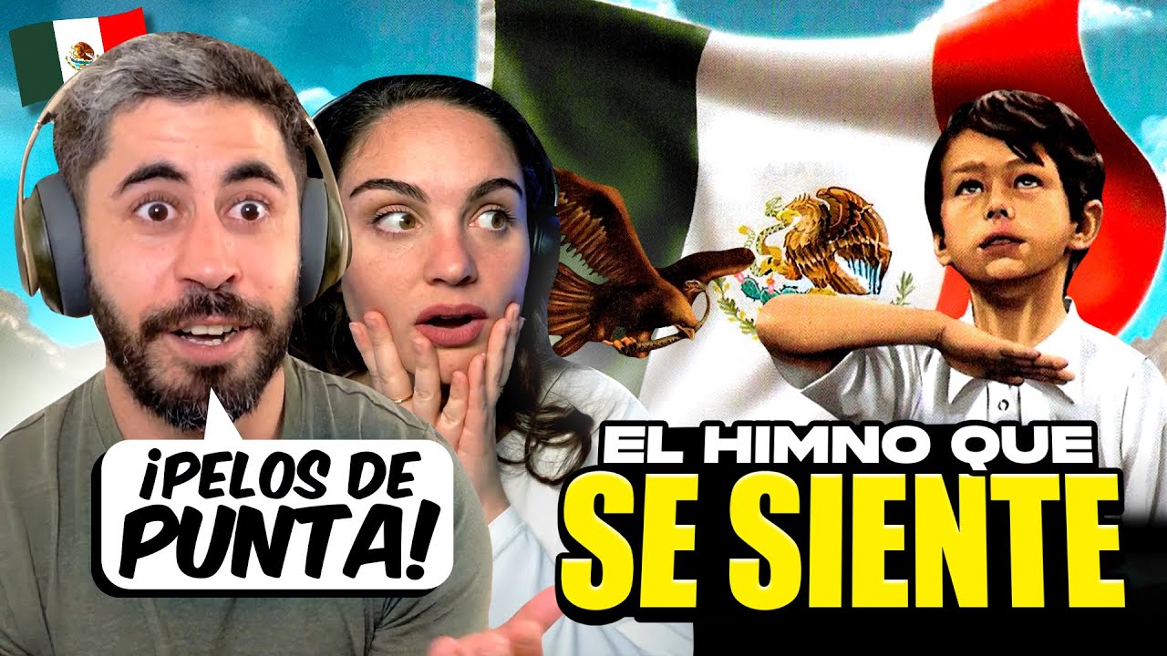 EL HIMNO MEXICANO COMIENZA como UNA BATALLA REAL *ESPAÑOLES SE QUEDAN SIN PALABRAS*🇲🇽🔥