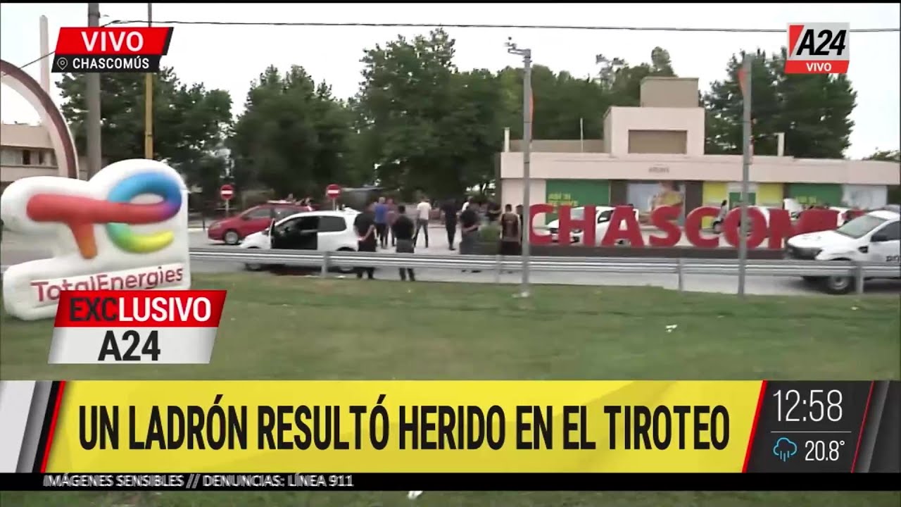 🚨 Chascomús: intento de robo y tiroteo en el parador de Atalaya en la Ruta 2