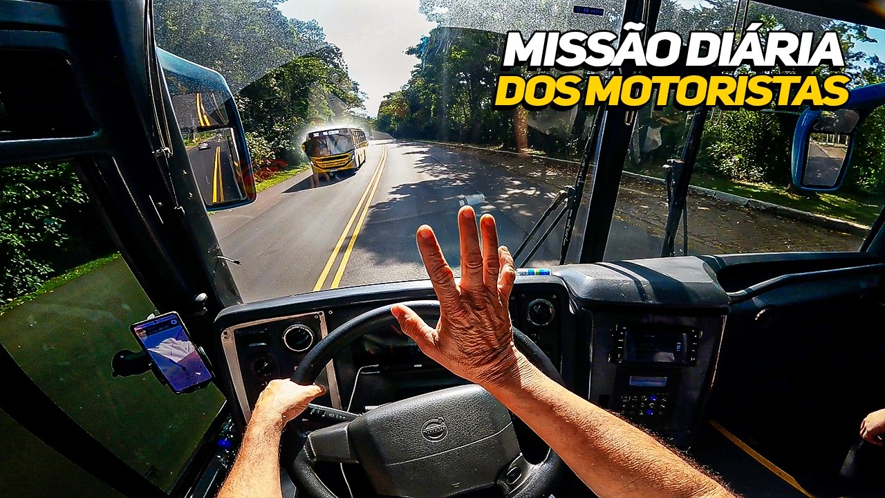 Dirigindo at&eacute; Ubatura SP | Na VIS&Atilde;O DE UM MOTORISTA DE &Ocirc;NIBUS