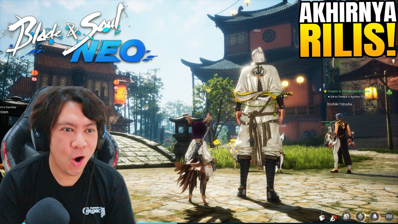 Akhirnya Rilis! Open World MMORPG - Blade & Soul NEO! Ditusi