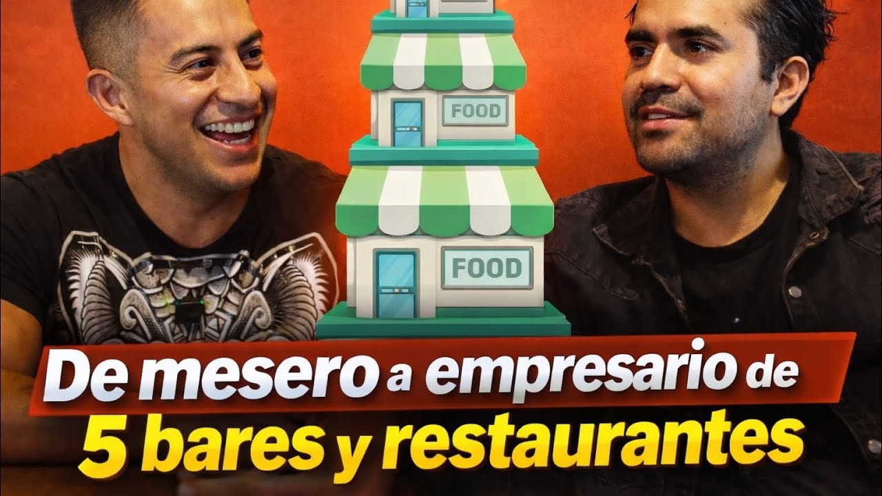 De mesero, dj y valet parking, a empresario de bares, antros y restaurantes 🐓🧠