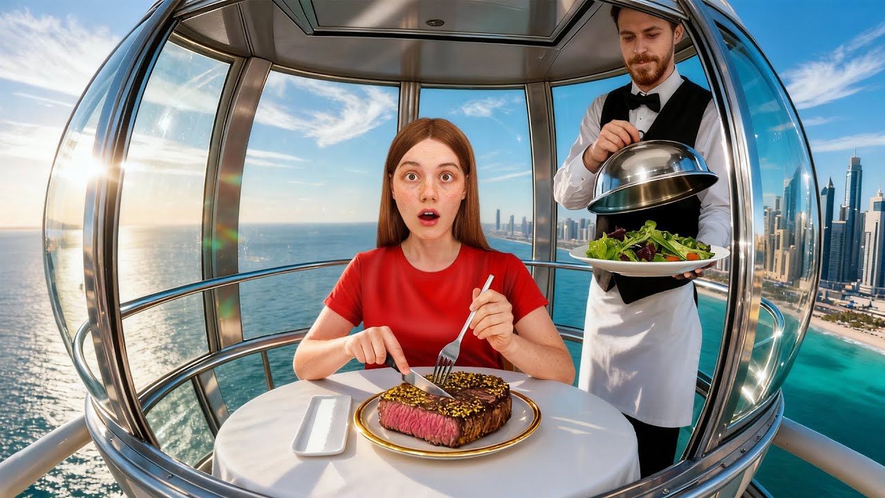 En TUHAF hareketli restoranları denedik!