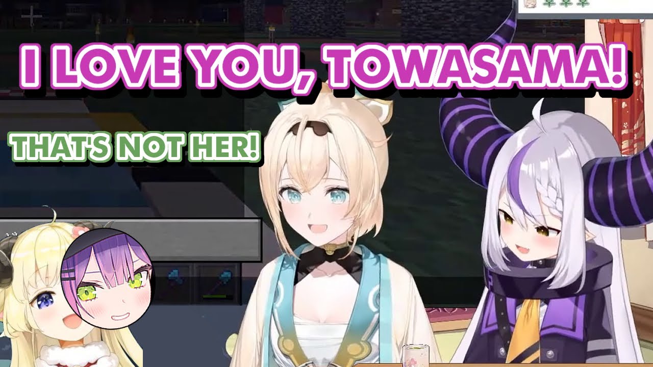 Laplus' Embarrassing Moment when She Mistook Watame for Towasama