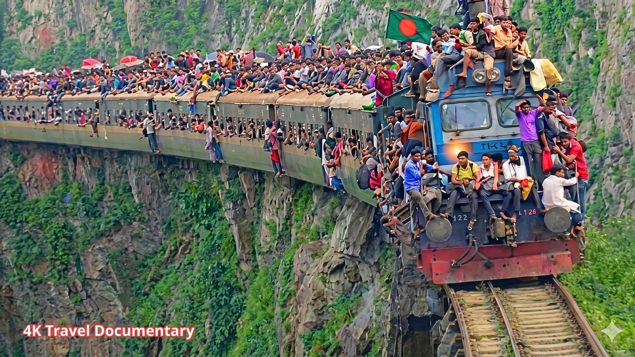 The Most Dangerous Railways on Earth | 4K Travel Documentary