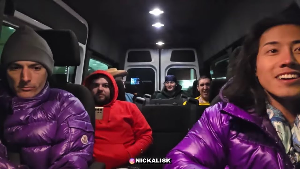 nicklee, cobbruvs, jandro w/ ice poseidon: “heading to roswell nm”