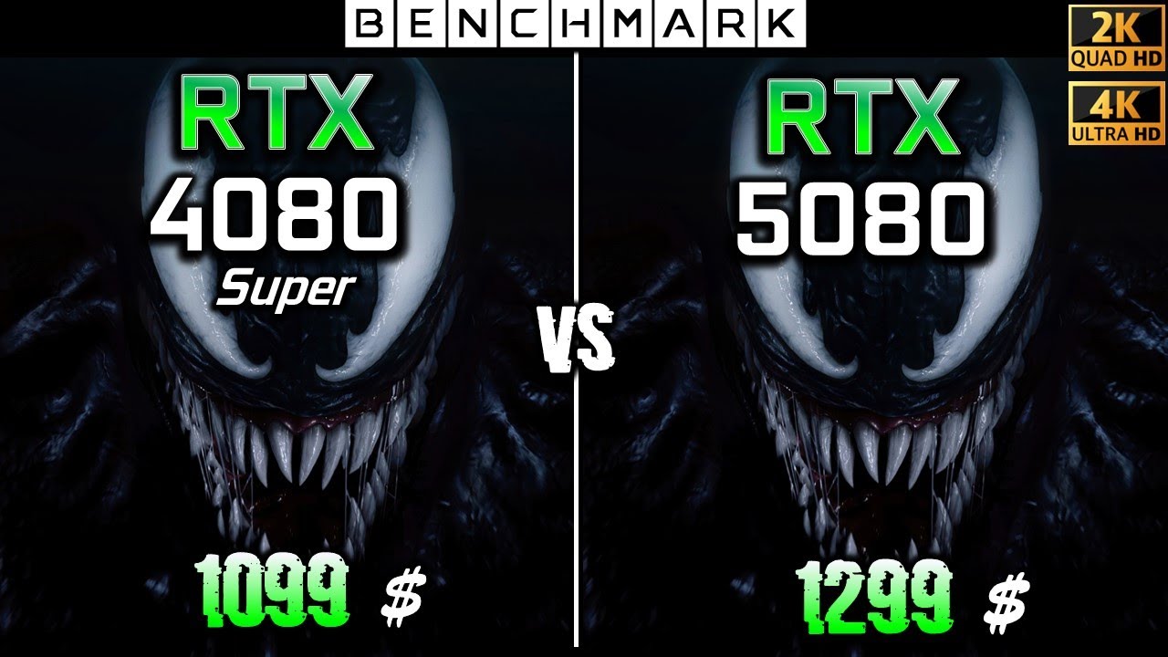 RTX 4080 Super 16GB vs RTX 5080 16GB / Test / 1440p - 2160p 4K / in 8 Games