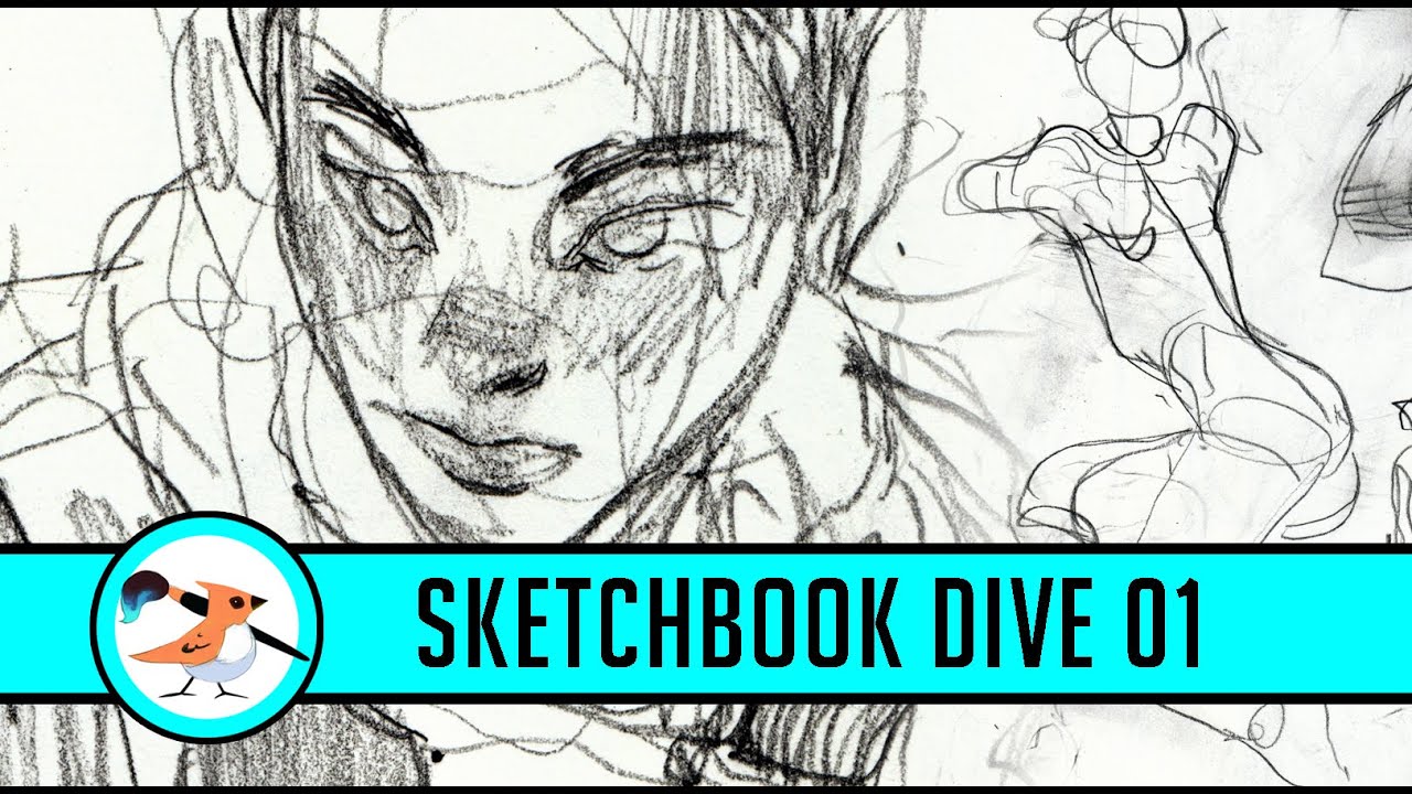 Sketchbook Dive 01 - Art Tour + Sketching Tips