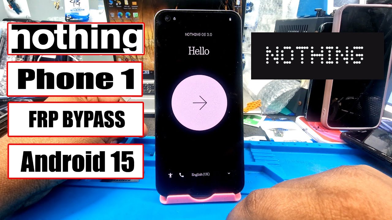 Nothing Phone 1 FRP Bypass  Android 15 letest  Security