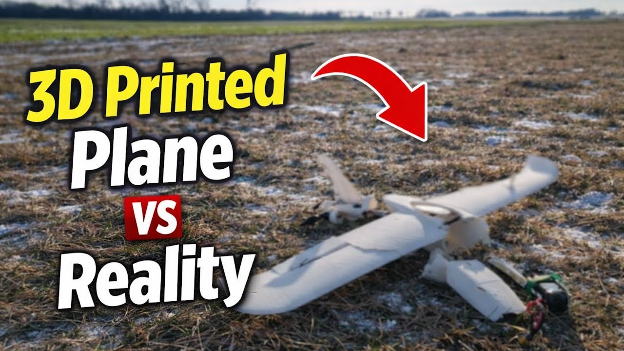 I Built a 3D Printed Plane So You Don’t Have To