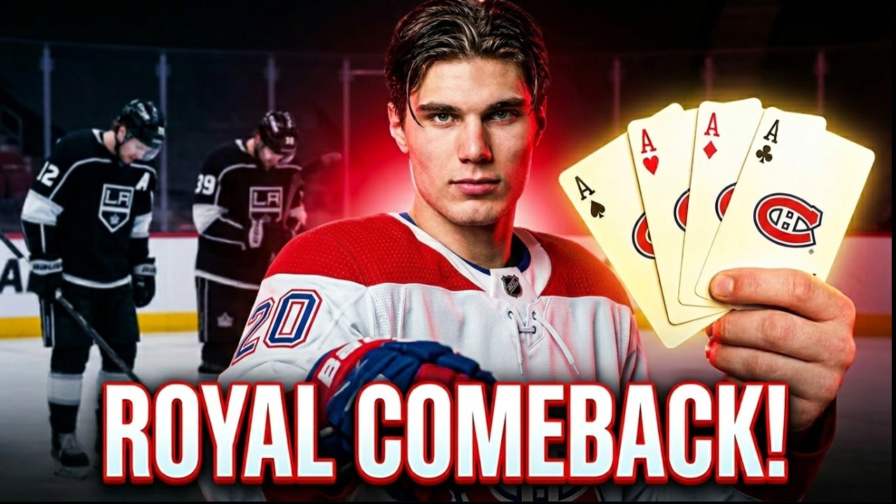 Down Late… Then Slafkovsky Did THIS!  Canadiens Stun Kings | PuckTalk Post-Game