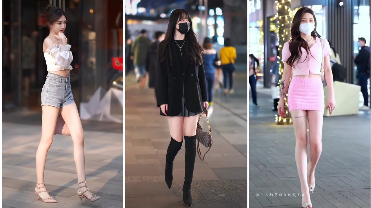 Chinese Girls Street Fashion [抖音] Style China