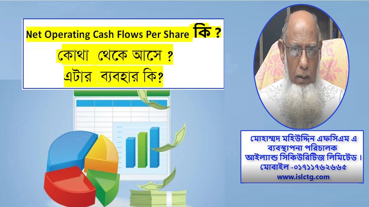 Net operating cash flow Per share কি?কোথা থেকে আসে এবং এটার ব্যবহার কি?