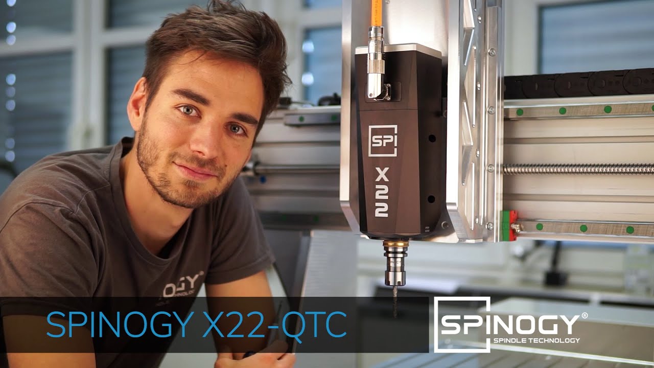 Die SPINOGY X22-QTC Motorspindel