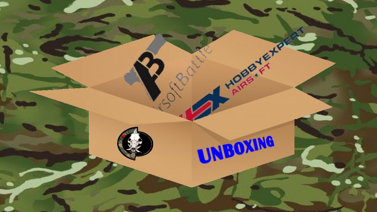 Unboxing de 160 euros (hobbyexpert y airsoft battle gandia)