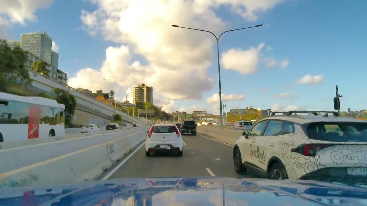 POV Driving Sydney, Australia 🇦🇺 | Double Bay to Ryde | Evening Commute