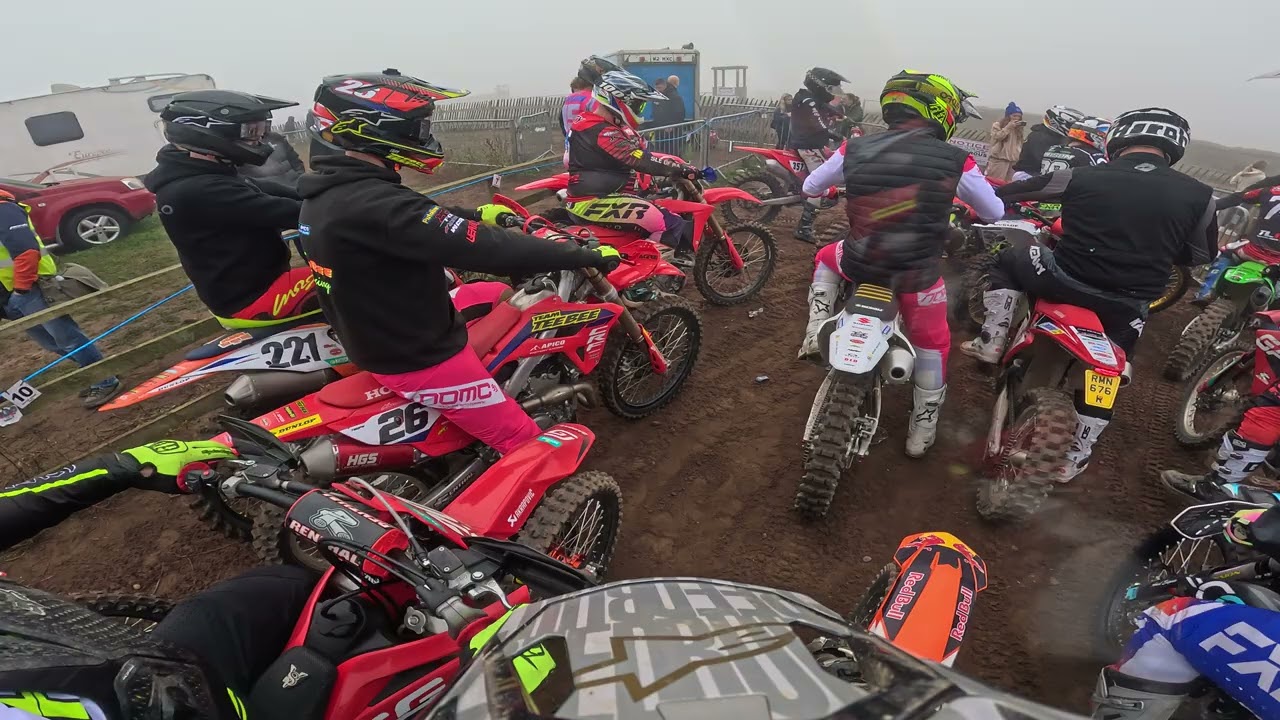 Mx Goon 2025 Whiterose team event Sherwood motocross track day 2 practice 