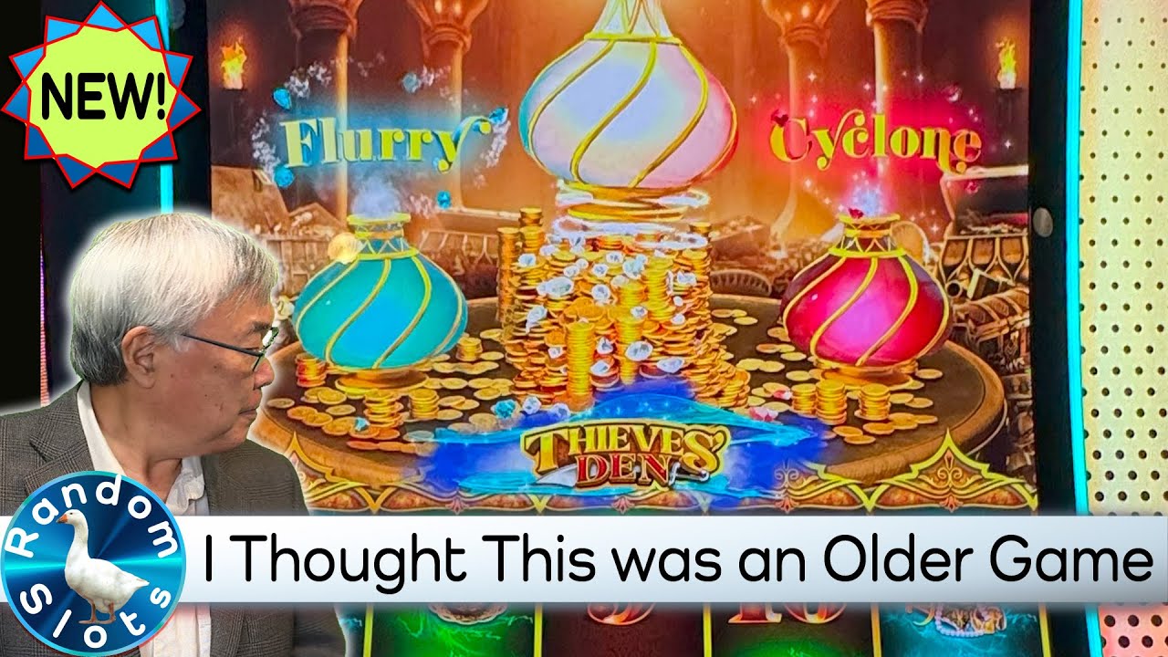 Treasures of the Lamp Thieves Den Slot Machine