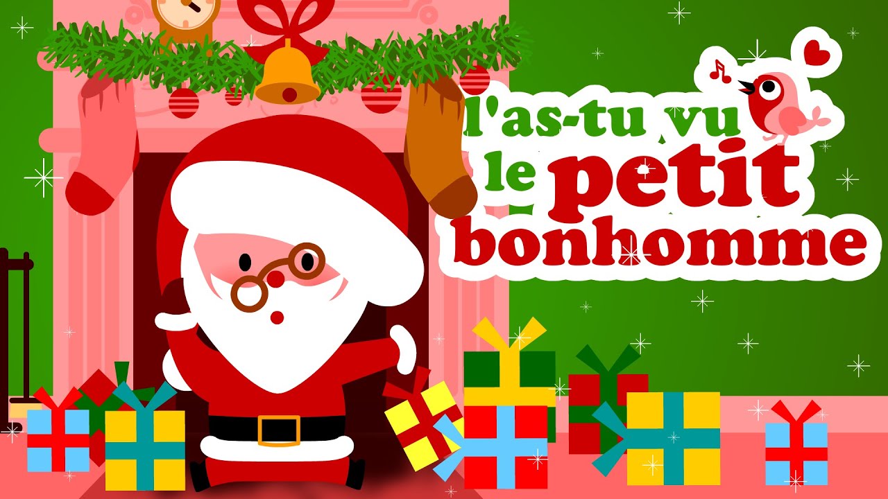 L'as tu vu le petit bonhomme 🎅🎅🎅 Comptines de noël pour bébé avec paroles