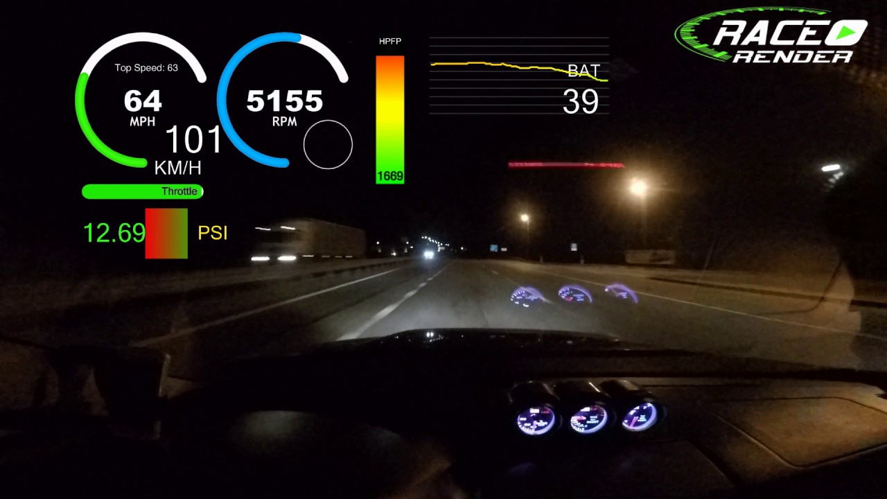 Mazda 6 MPS & Mazda 3 MPS - rolling start from 60km/h