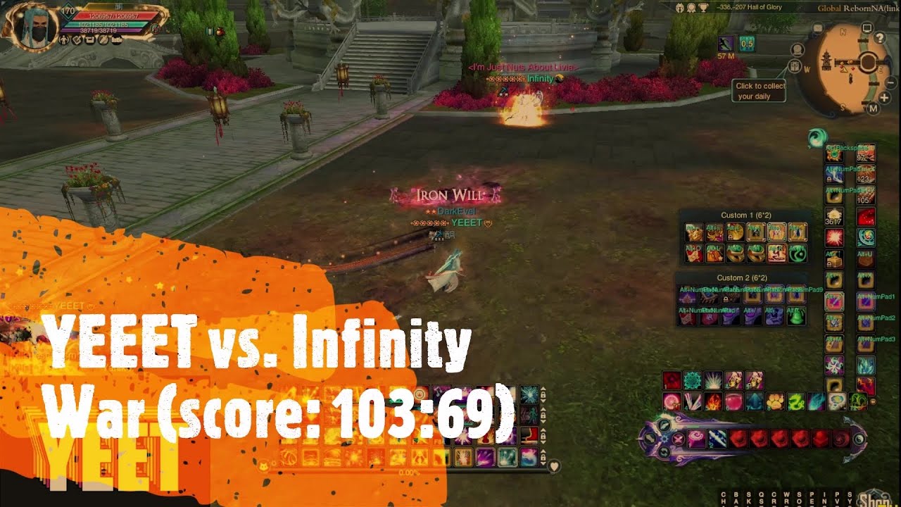 IGN: Ketone` (酮) | YEEET vs. Infinity War (score 103:69) | Jade dynasty Reborn