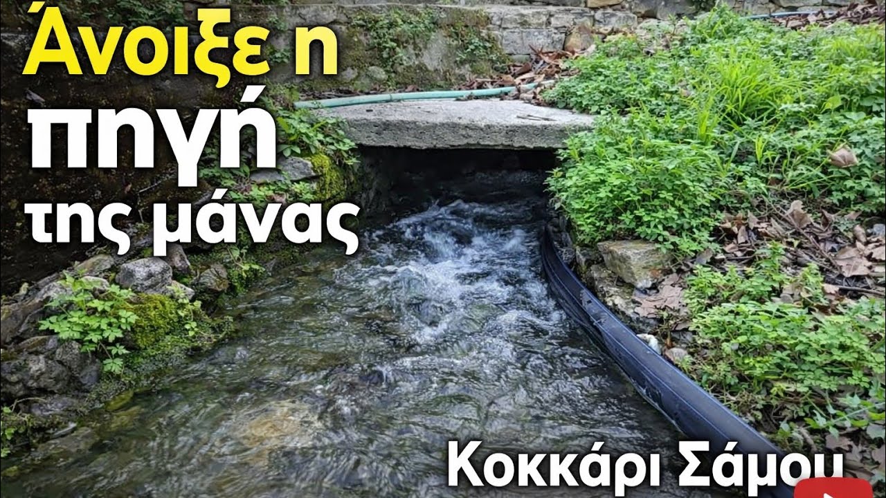 Επίσκεψη στη πηγή της μάνας στο Κοκκάρι Σάμου 
