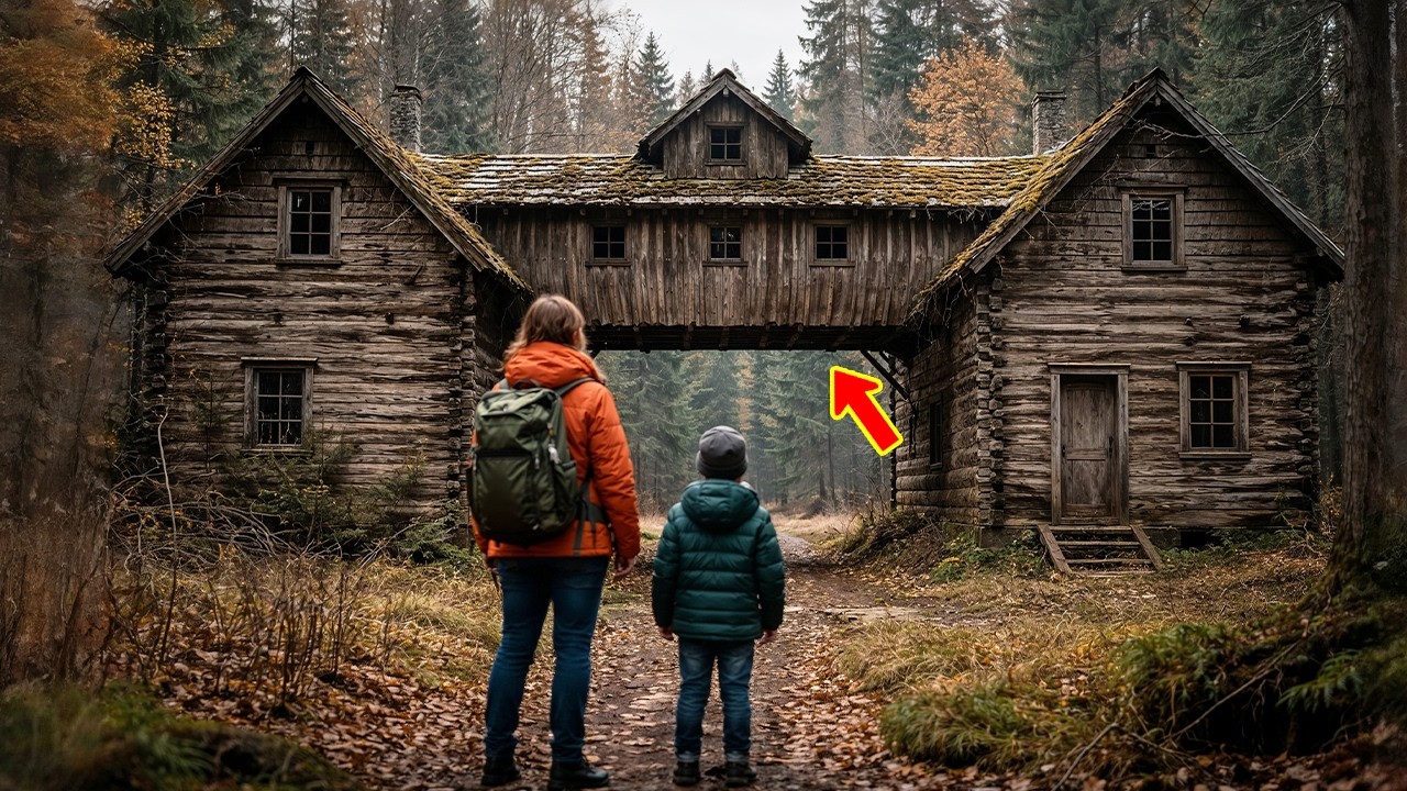 A Single Mother and Her Son Inherited a Forgotten House — The Corridor Inside Changed Everything