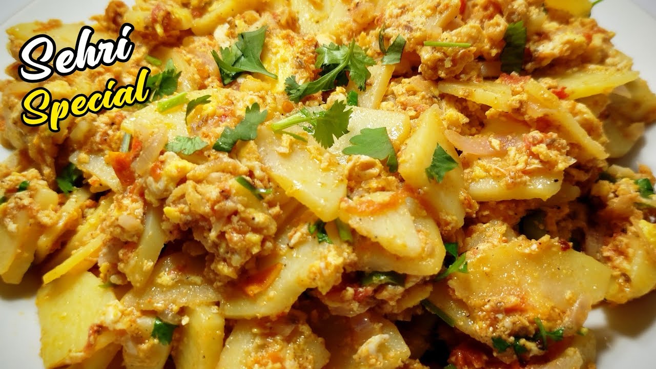 Sehri Special Anday Aloo Ki Bhujia | अंडय अलू कि भुजिआ | Potato Egg Recipe | Ramzan Special Recipes