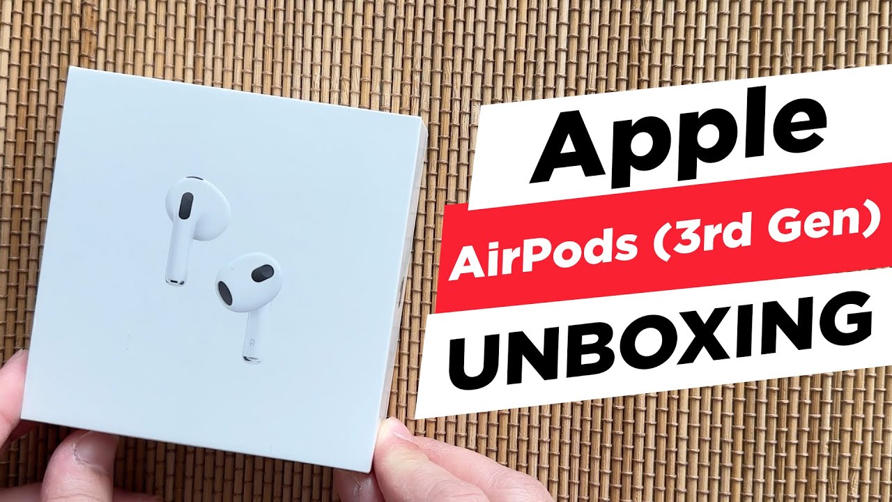 Apple AirPods 3 UNBOXING (ASMR)