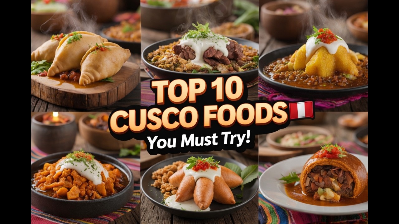 Top 10 Must-Try Cusco, Peru Foods That Will Make Your Taste Buds Explode! 🇵🇪 Episode 78 ✈️🌍😋