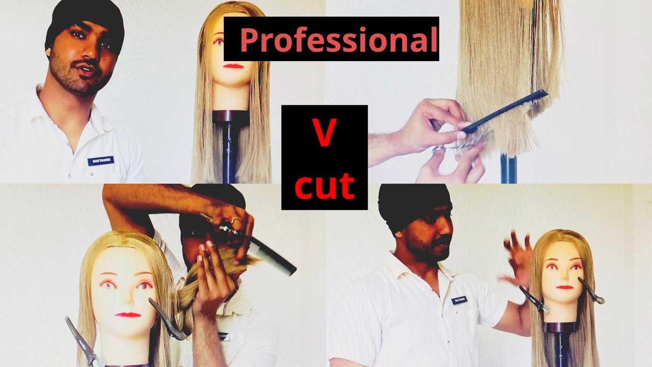 Professional  V  Cut  || Gaurav Nik Hairstylist || P Square Salon || p2Salon