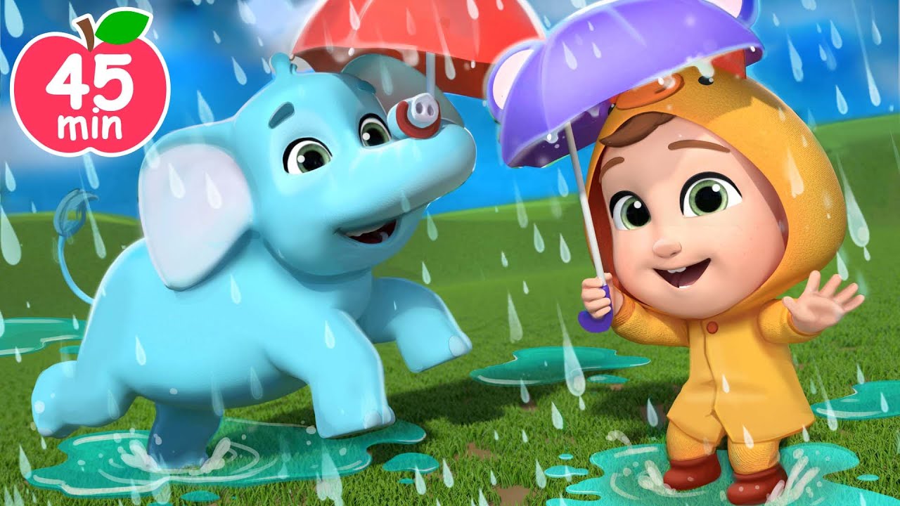 Rain Rain Go Away with Zoo Animals + More Lalafun Nursery Rhymes & Kids Songs